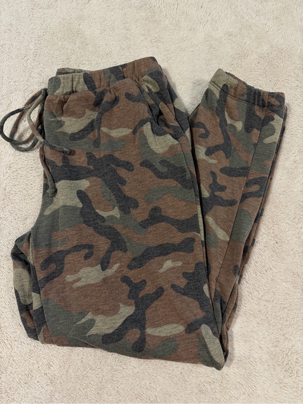 misia camo joggers sweatpants size medium